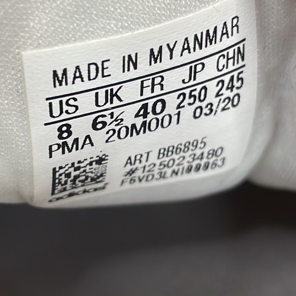 Adidas Womens Lite Racer BB6895 White sz‎ 8 - Picture 7 of 7